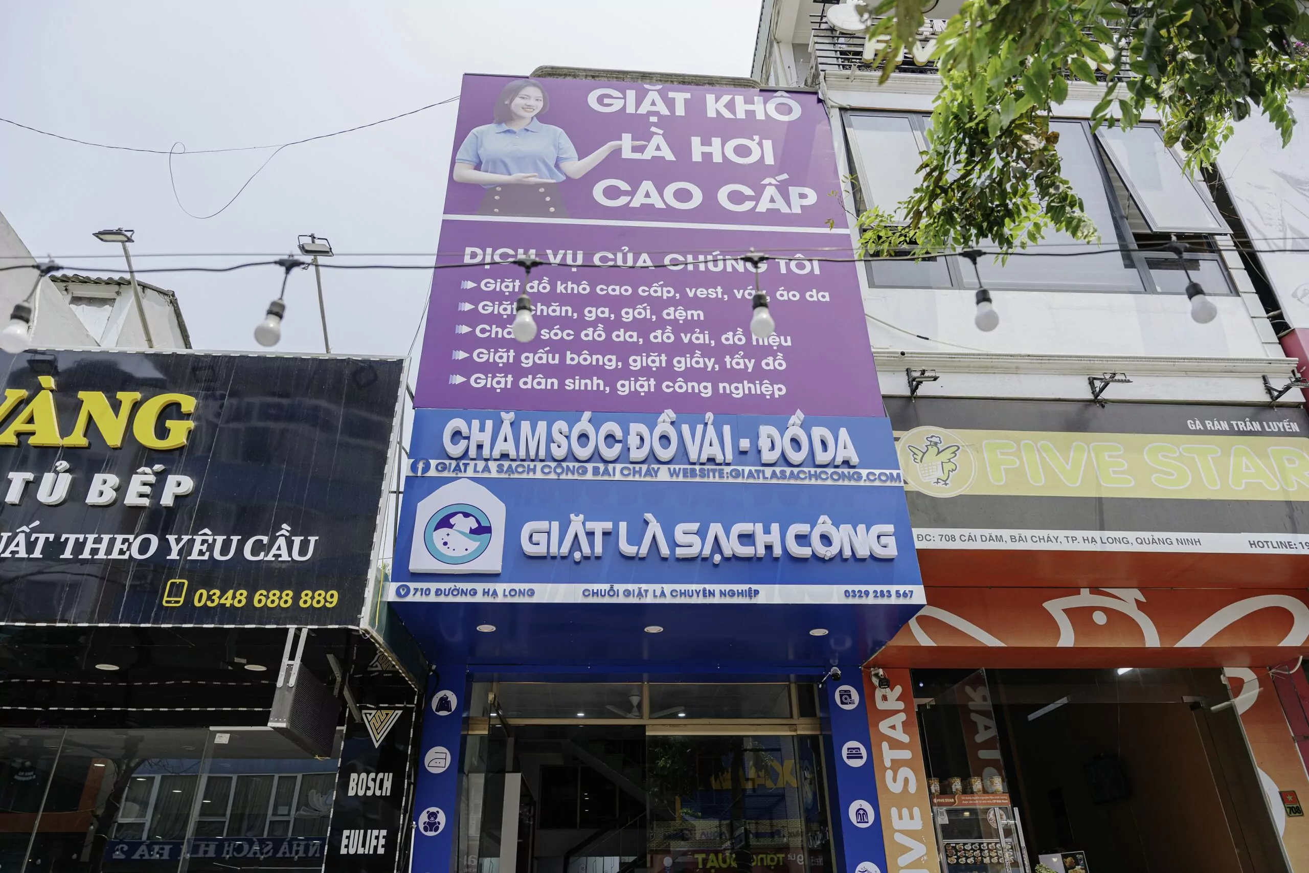 Mô hình tiệm giặt cao cấp tại Hạ Long – Gợi ý lý tưởng cho ai muốn mở tiệm giặt là chuyên nghiệp