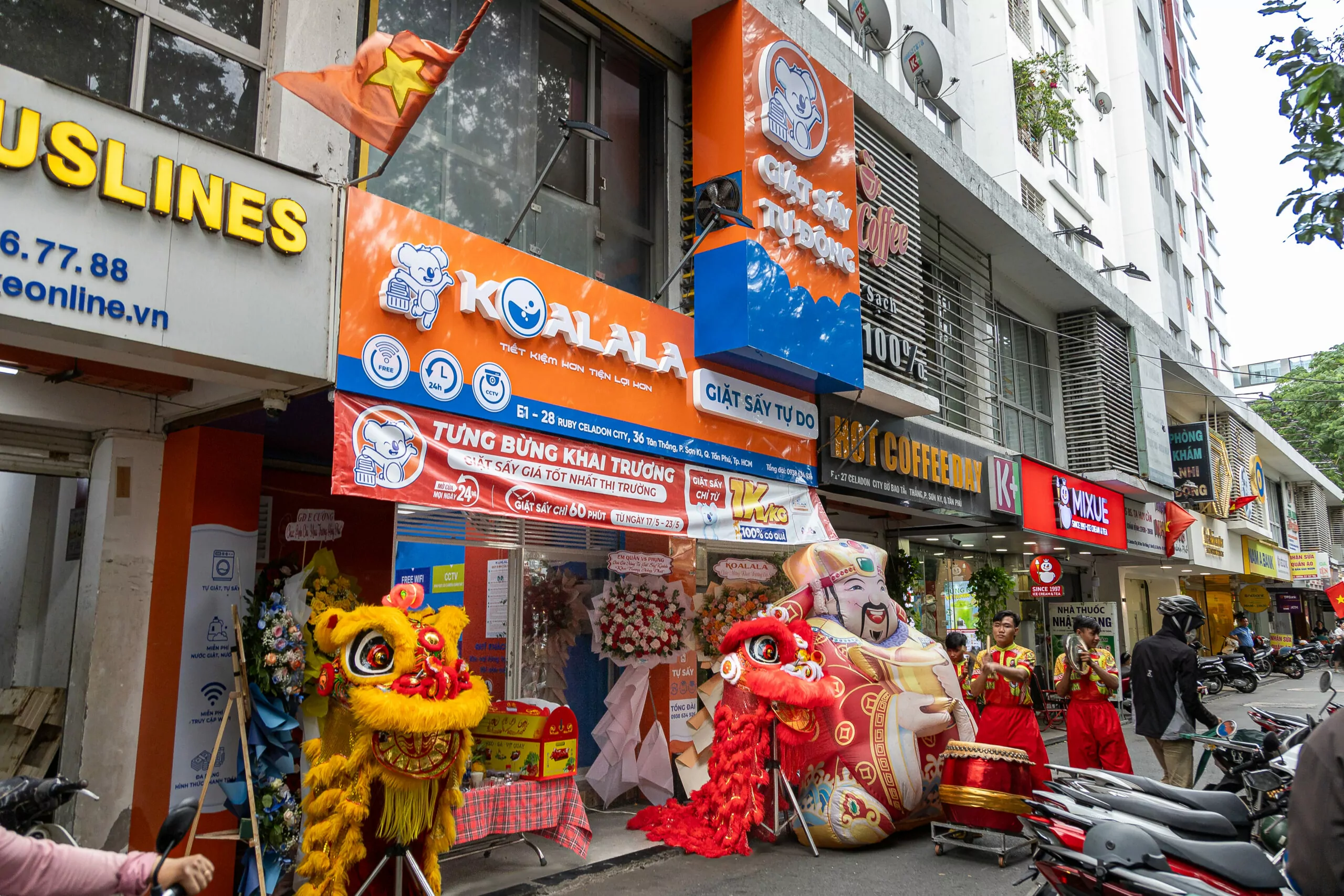 Koalala Chính Thức Khai Trương Cửa Hàng Giặt Sấy Tự Động Thứ 2 Tại TP. Hồ Chí Minh