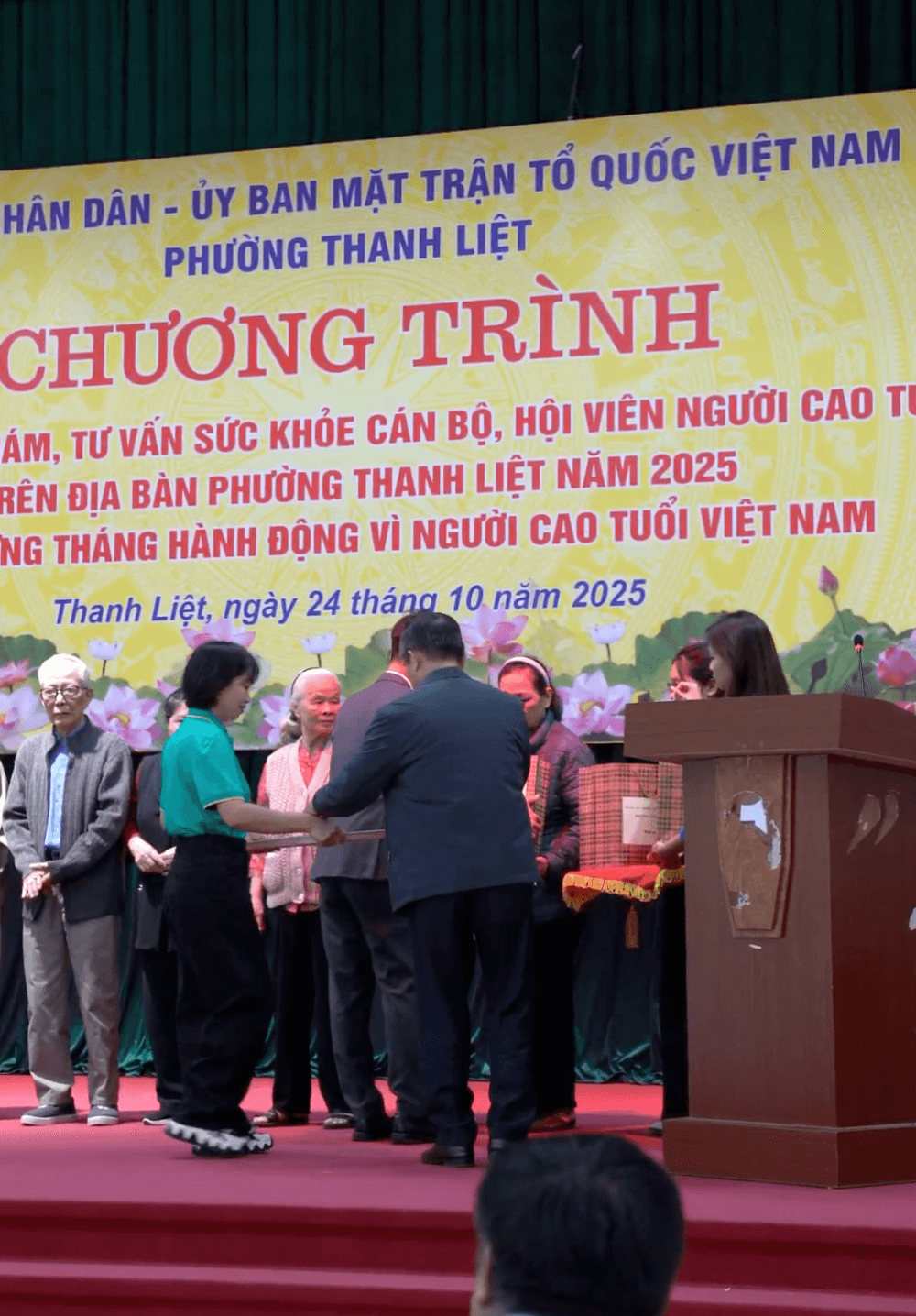 Phòng khám đa khoa quốc tế An Đạt đồng hành cùng hội người cao tuổi Phường Thanh Liệt 2025