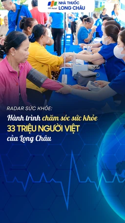 Hành trình chăm sóc sức khỏe hơn 33 triệu người Việt của Long Châu