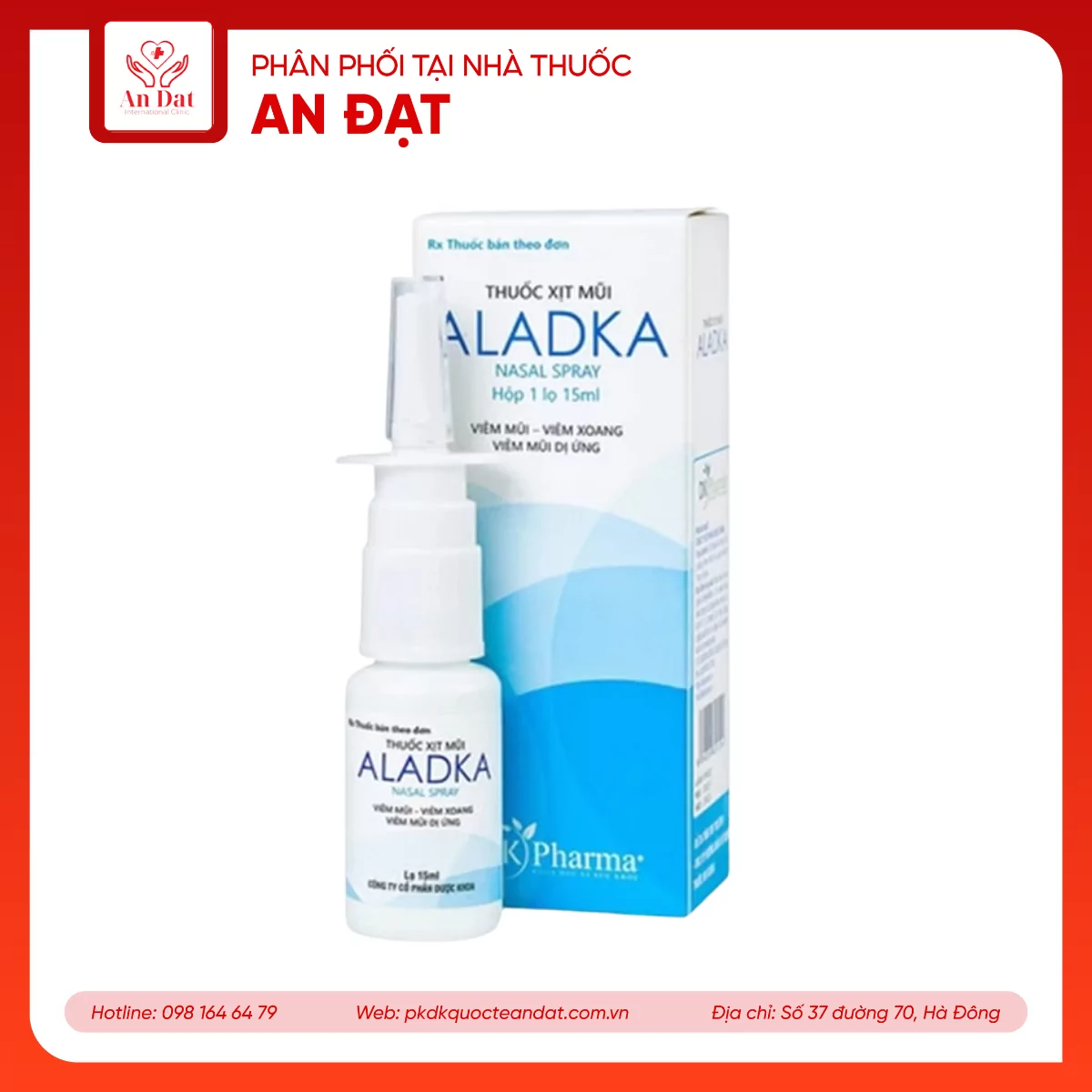 Thuốc xịt mũi Aladka