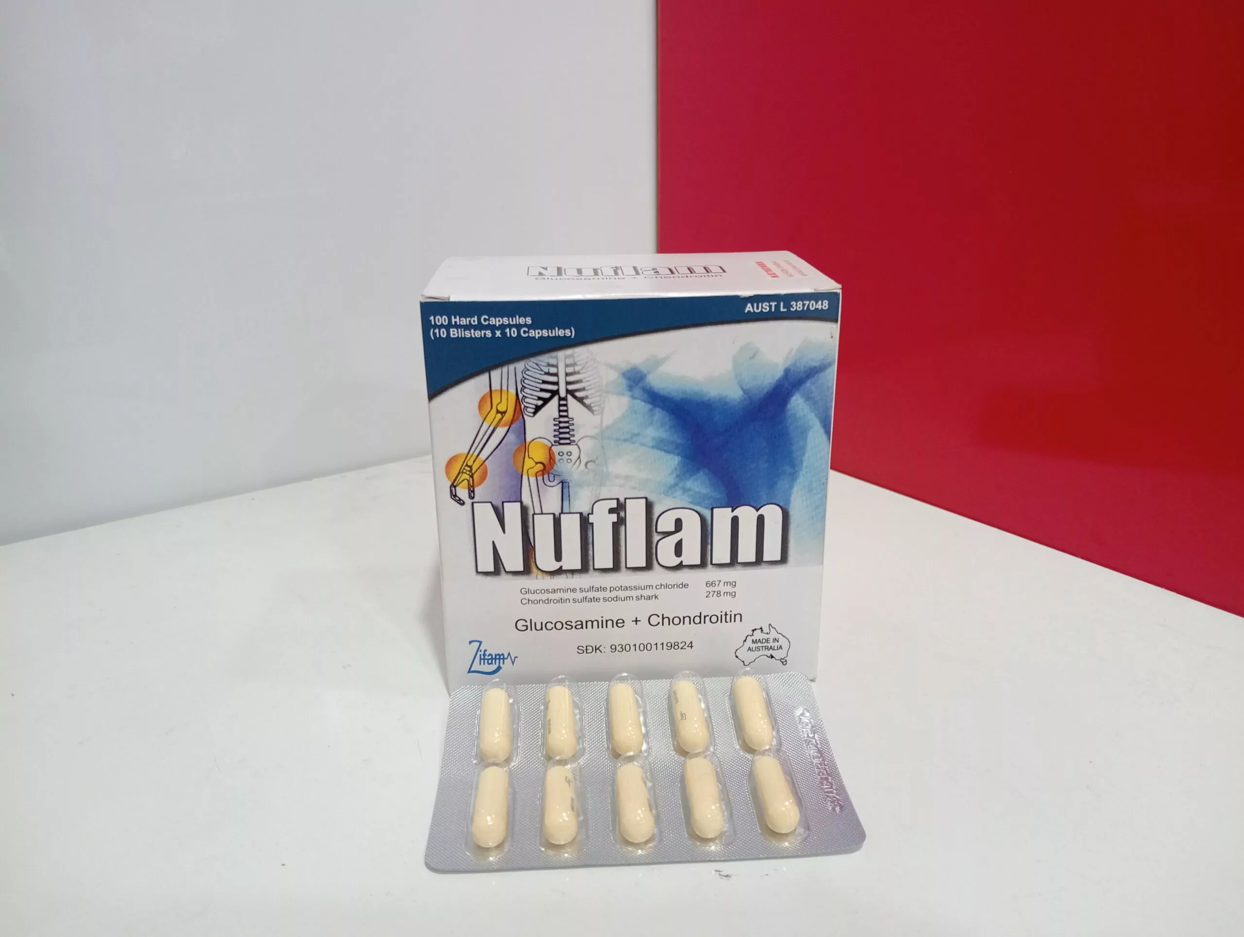 Nuflam (Hộp 10 vỉ x 10 viên)