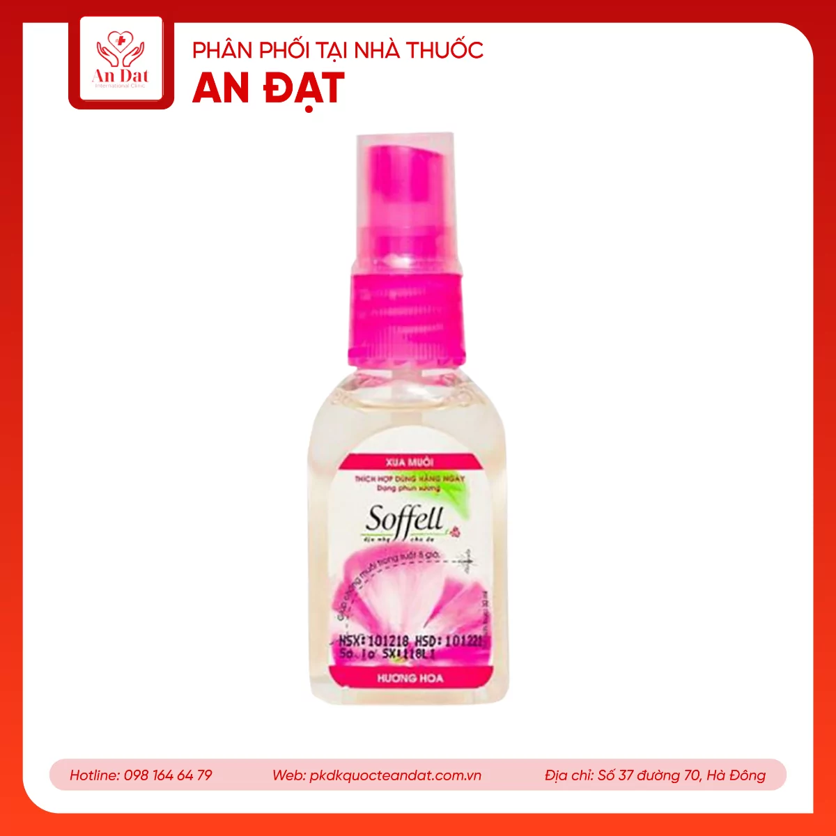 Soffell xịt muỗi
