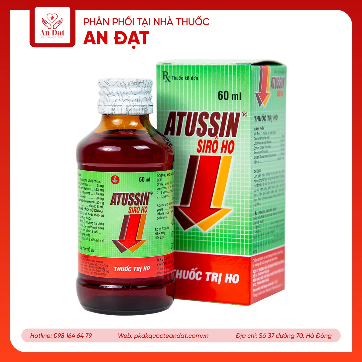 Atussin (Chai 60 ml)