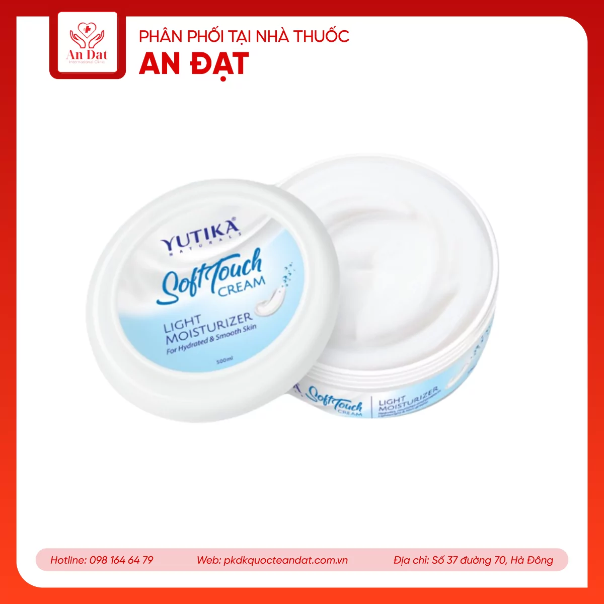 Kem dưỡng ẩm yuthika 50ml