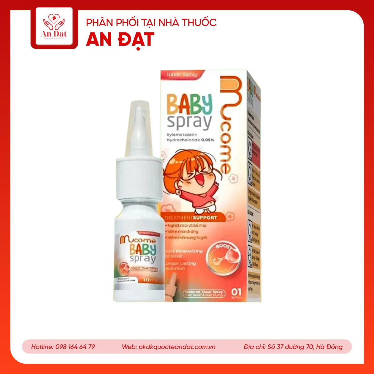 Mucome Baby Spray